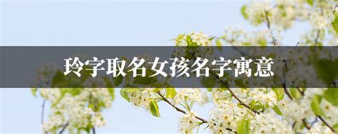 玲名字意思|玲字取名的寓意